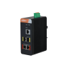 Dahua 4-портовый гигабитный управляемый коммутатор с PoE, промышленное исполнение DH-PFS4204-2GT-DP