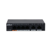 Dahua 4-портовый неуправляемый коммутатор с РоЕ DH-PFS3006-4GT-60
