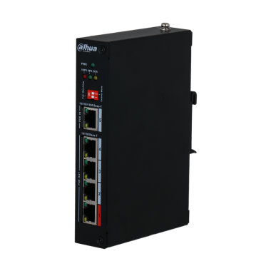 Фотография товара 'Dahua 4-портовый инжектор, уличное исполнение DH-PFT1500'