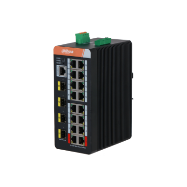 Фотография товара 'Dahua DH-IS4420-16GT-240 16-портовый гигабитный управляемый коммутатор с PoE'