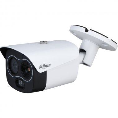 Фотография товара 'Dahua Двухспектральная тепловизионная IP-камера с Искуственным Интеллектом DH-TPC-BF1241P-D3F4'