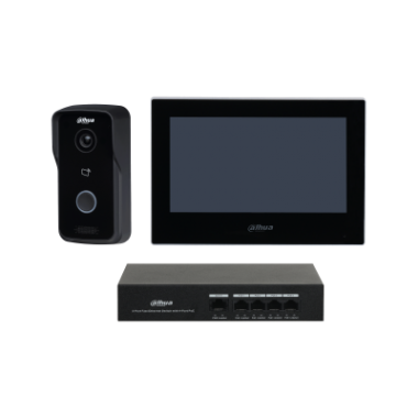 Фотография товара 'Dahua Комплект DHI-VTO2111D-P-S2+DHI-VTH2621G-P+DH-PFS3005-4ET-36E DHI-KTP03'