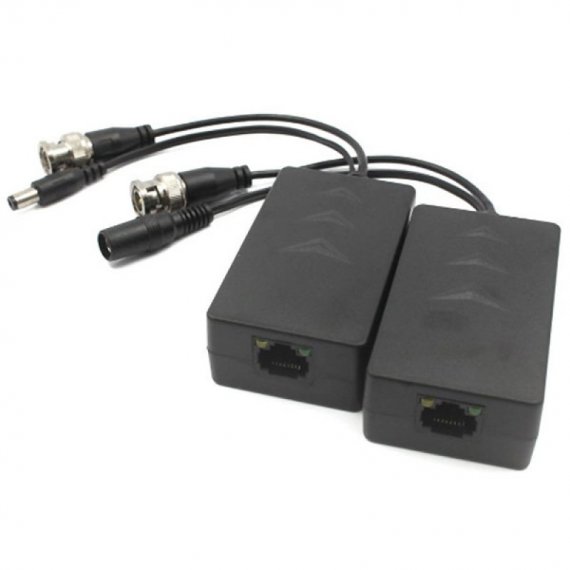 Фотография товара 'Dahua Пассивный приемопередатчик по витой паре с передачей питания DH-PFM801-4MP'