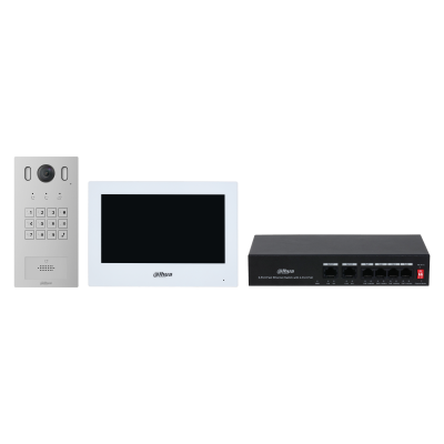 Фотография товара 'Dahua DHI-KTP05(F) Комплект: DHI-VTO3221E-P: IP вызывная панель 2Мп'