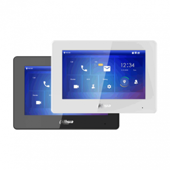 Фотография товара 'Dahua DHI-VTH5421HB-W Монитор видеодомофона IP 7-и дюймовый с WiFi 2.4ГГц'